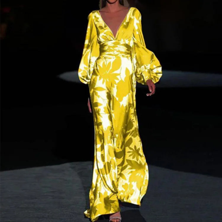 Felicia | Elegant Flowy Midi Dress for Everyday and Evening Wear - Image 3