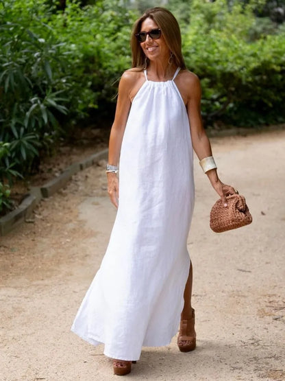 Melinda | Elegant Halter Dress for Summer Events - Image 2