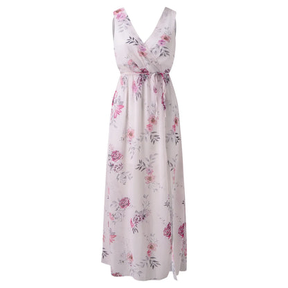 Felicia | Elegant Slit Maxi Dress for Every Occasion - Image 6