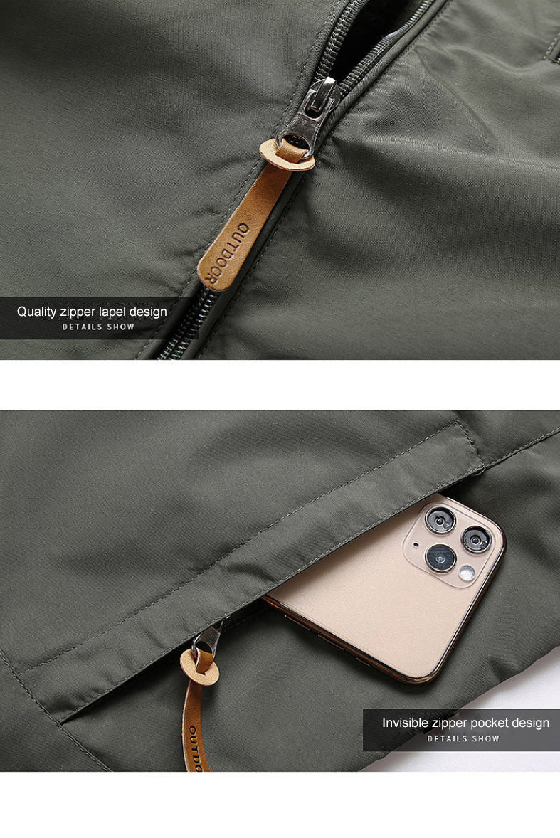 Zane | Men's Hooded Casual Jacket - Image 10