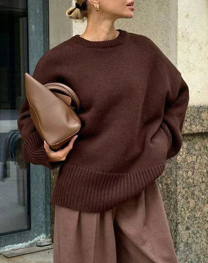 Kylie | Women's Oversized Pullover Sweater - Image 2
