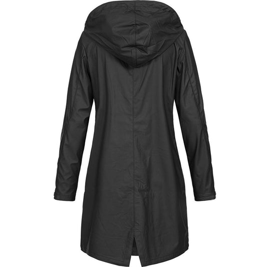 Cara | Women's Hooded Long Jacket - Image 1