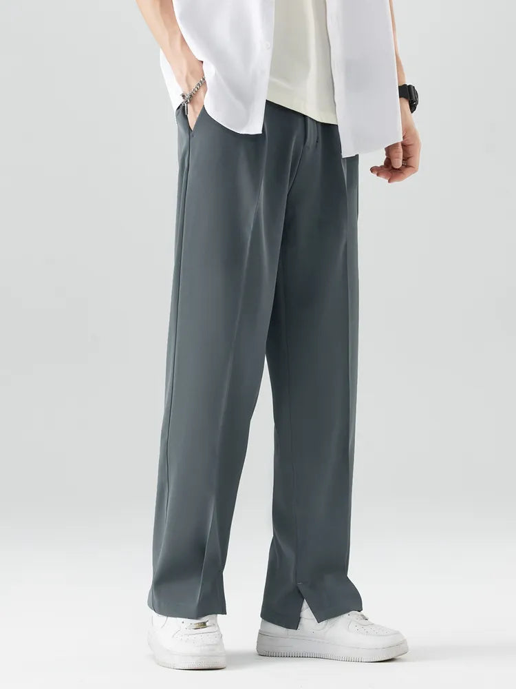 George | Men's Trousers - Straight Leg - Relaxed Fit - Soft Breathable Fabric - Full Length - Image 4