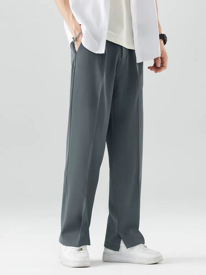 George | Men's Trousers - Straight Leg - Relaxed Fit - Soft Breathable Fabric - Full Length - Image 4