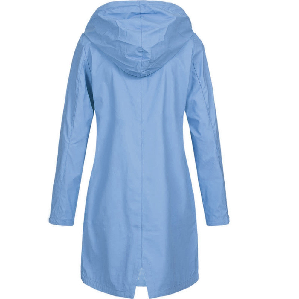 Cara | Women's Hooded Long Jacket - Image 4