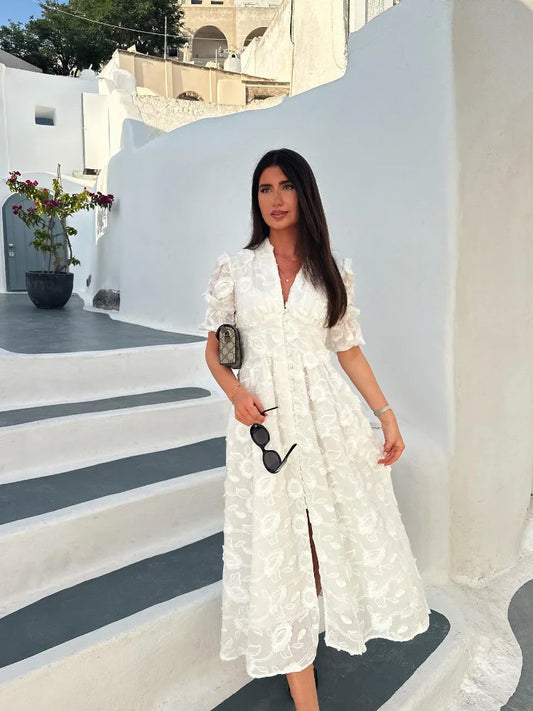 Tiffany | Elegant Lace Maxi Dress for Special Occasions - Image 1