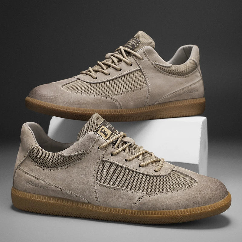 Shawn | Men's Low Top Lace-Up Casual Sneakers - Image 1