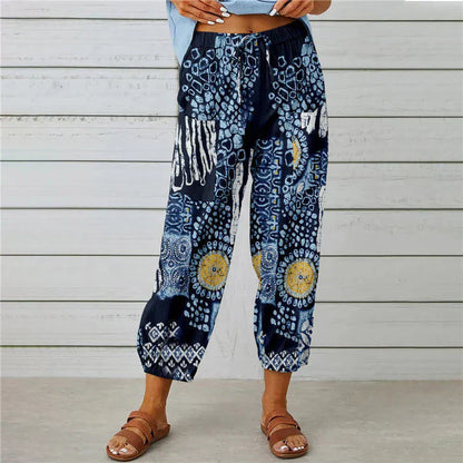 Carmen | Floral Summer Trousers for Effortless Style - Image 4