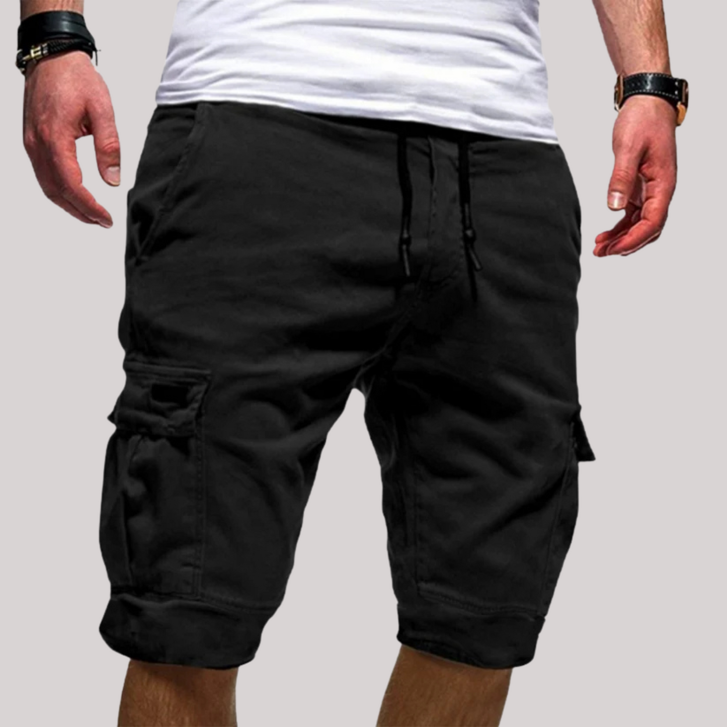Ralph | Comfortable Cargo Shorts with Drawstring for Men - Image 2