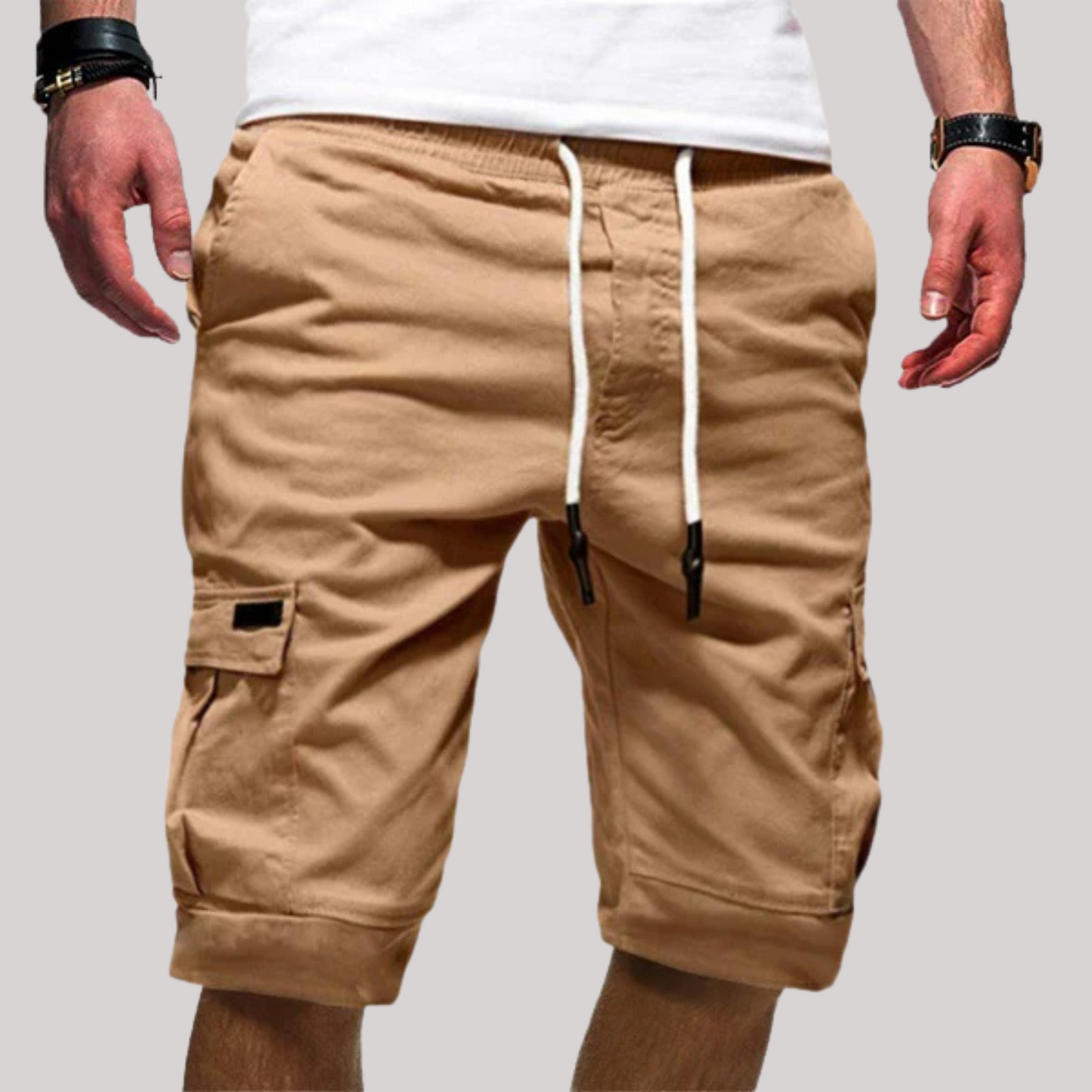 Ralph | Comfortable Cargo Shorts with Drawstring for Men - Image 4