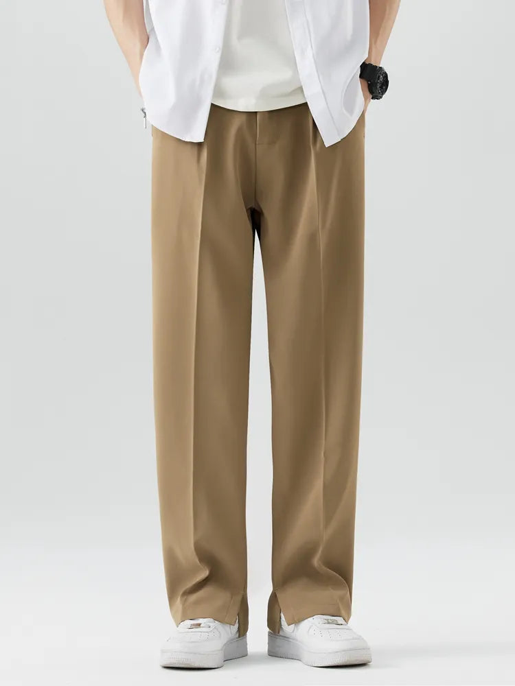 George | Men's Trousers - Straight Leg - Relaxed Fit - Soft Breathable Fabric - Full Length - Image 1