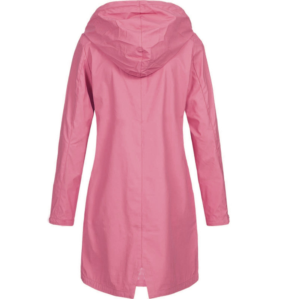 Cara | Women's Hooded Long Jacket - Image 5