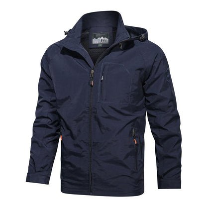 Edison | Men's Lightweight Hooded Jacket - Image 2