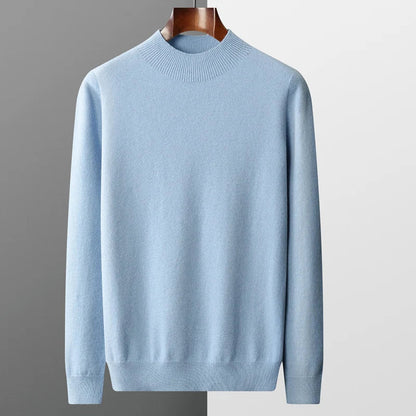 Louie | Men's Mock Neck Sweater - Image 3