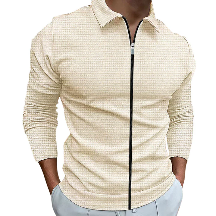 Jeremy | Elegant Zip-Up Shirt for Comfort - Image 2