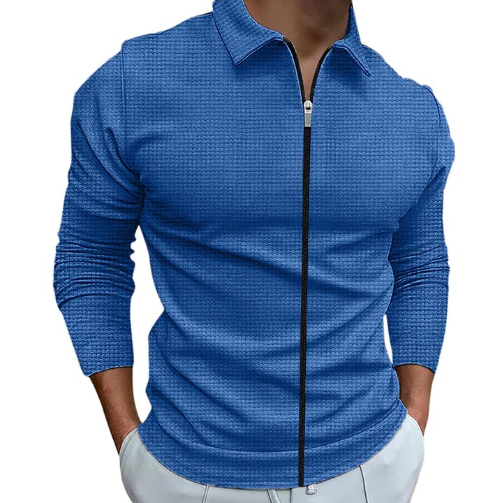 Jeremy | Elegant Zip-Up Shirt for Comfort - Image 1