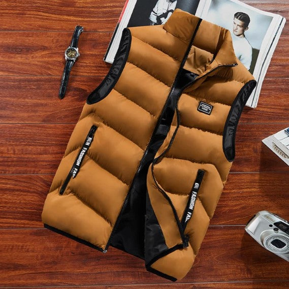 Carlton | Men's Puffer Vest Jacket - Image 1