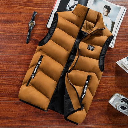 Carlton | Men's Puffer Vest Jacket - Image 1