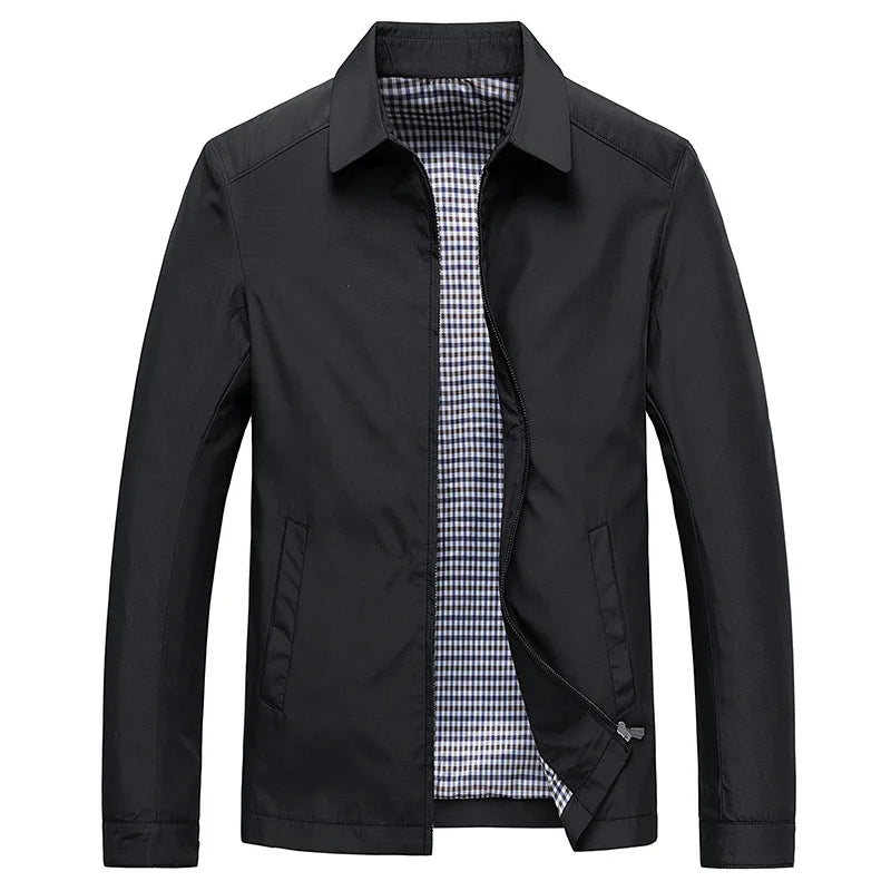 Drake | Men's Zip-Up Casual Jacket - Image 1