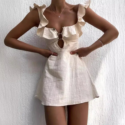 Zomer | Elegant Lightweight Summer Mini Dress - Image 1