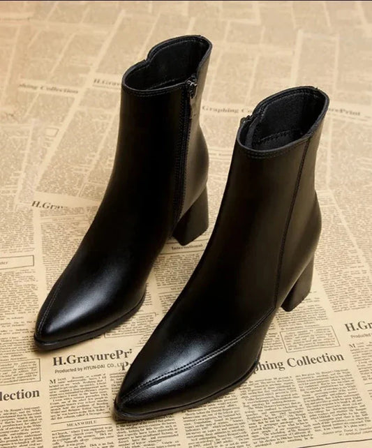Sally | Women's Heeled Ankle Boots - Image 1