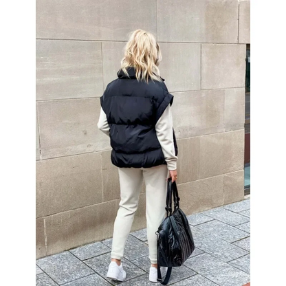 Raegan | Women's Quilted Sleeveless Vest - Image 2