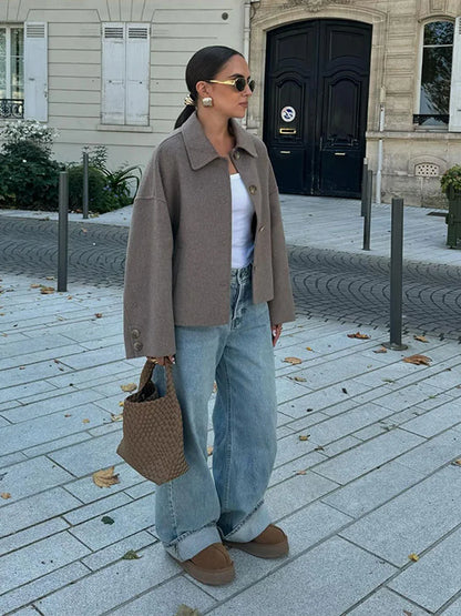 Linda | Women's Oversized Jacket - Image 2