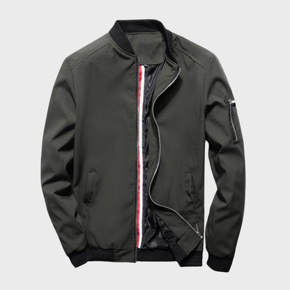 Darryl | Men's Zip-Up Bomber Jacket - Image 10