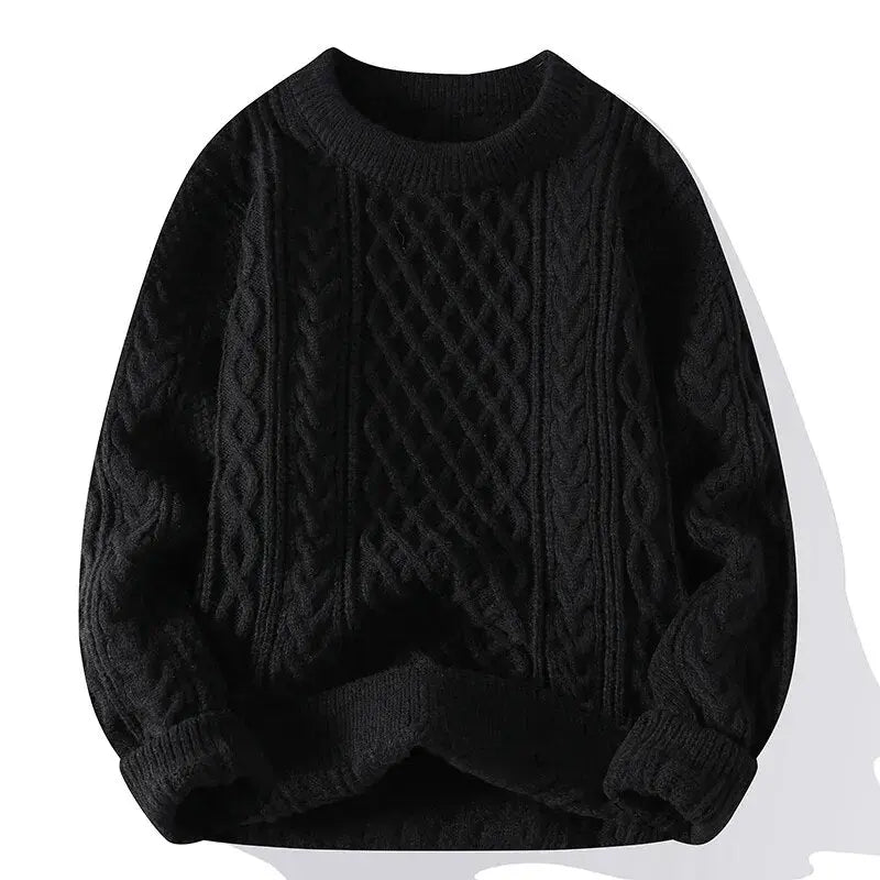 Morgan | Men's Crewneck Patterned Sweater - Image 13
