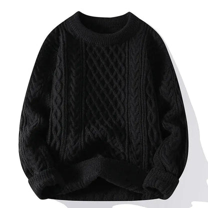 Morgan | Men's Crewneck Patterned Sweater - Image 13