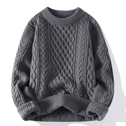 Morgan | Men's Crewneck Patterned Sweater - Image 14