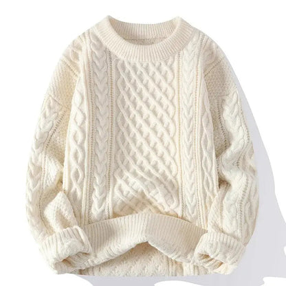 Morgan | Men's Crewneck Patterned Sweater - Image 15
