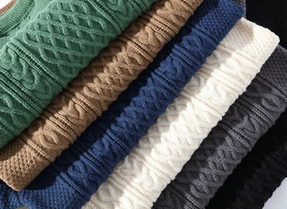 Morgan | Men's Crewneck Patterned Sweater - Image 4