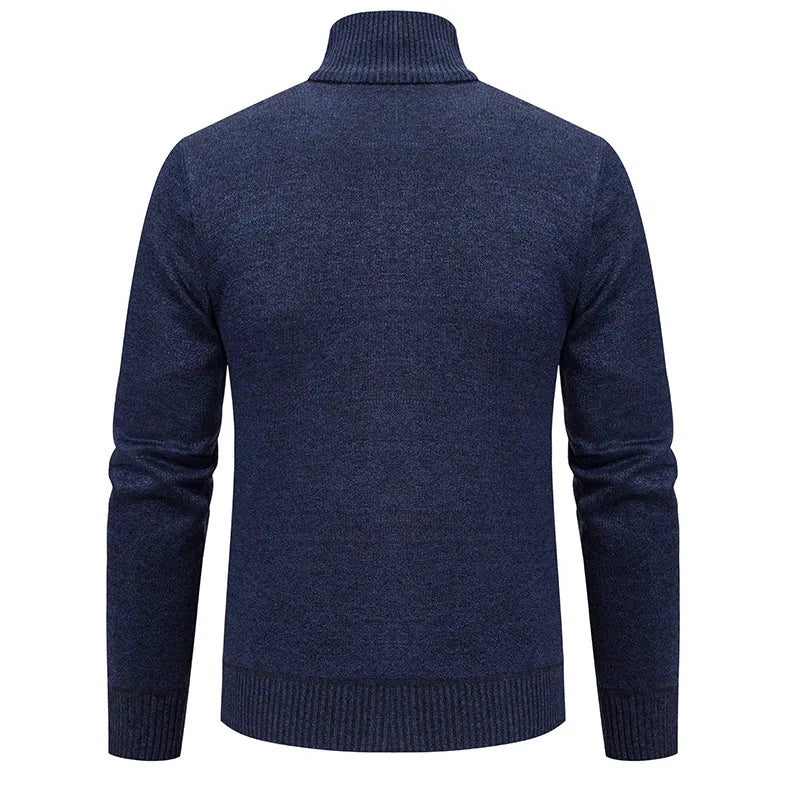 Richard | Men's Zip-Up Cardigan Sweater - Image 2