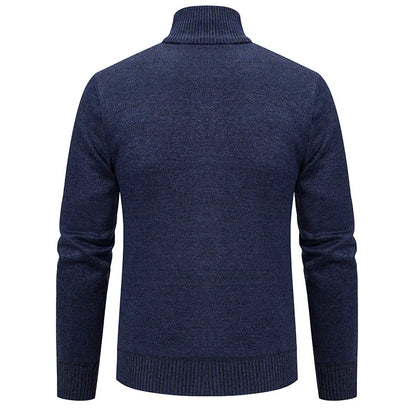 Richard | Men's Zip-Up Cardigan Sweater - Image 2