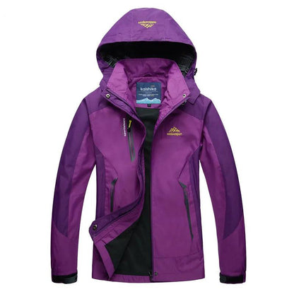 Cara | Women's Hooded Waterproof Outerwear Jacket - Image 5