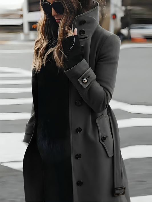 Sandra | Women's Belted Trench Coat - Image 1