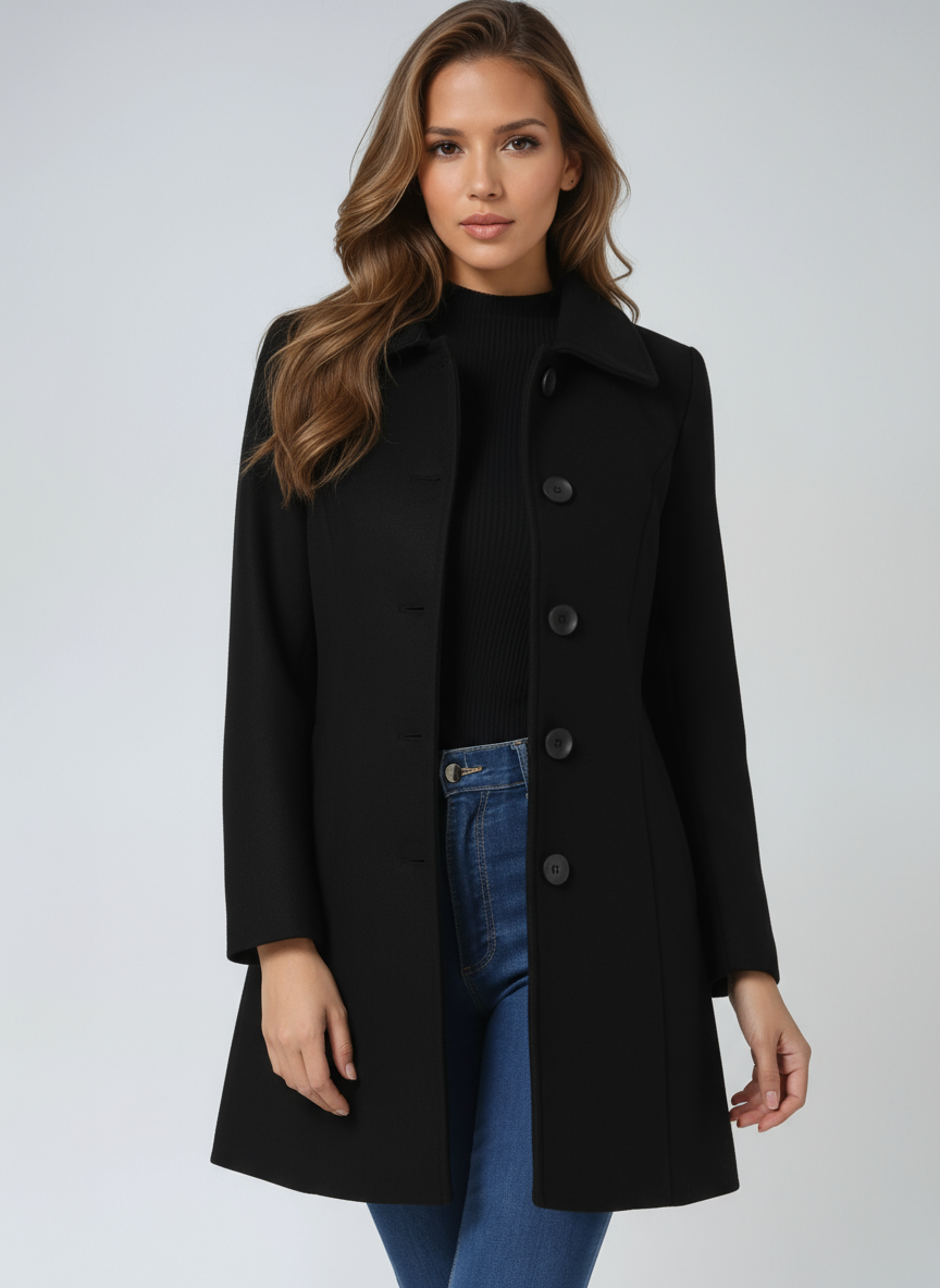 Josephine | Women's Button-Front Fit and Flare Jacket - Image 3