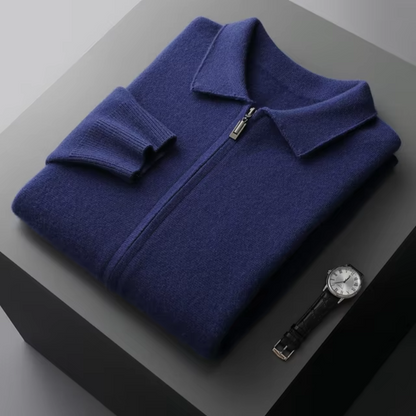Robert | Men's Zip Up Sweater - Image 10