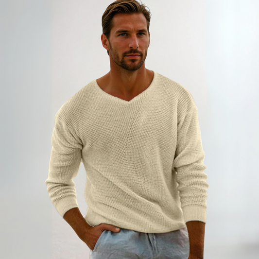 Neil | Classic & Comfortable Knitted Sweater - Image 1