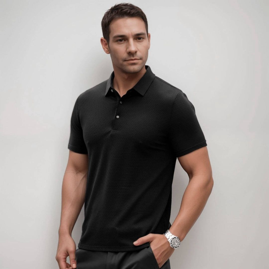 Samuel | Stylish Performance Polo Shirt for Men - Image 1