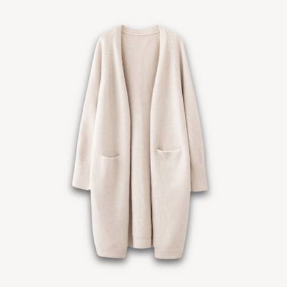 Kathleen | Women's Long Cardigan Coat - Image 1