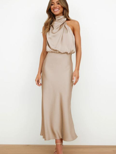 Joan | Elegant Off-Shoulder Midi Dress - Image 2