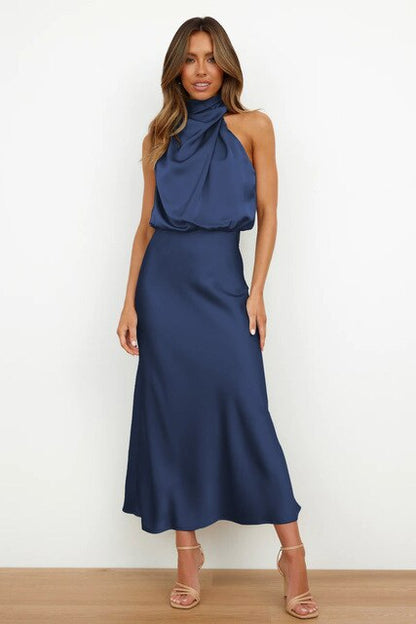 Joan | Elegant Off-Shoulder Midi Dress - Image 5