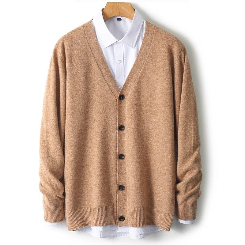 Nevin | Men's Button-Down Cardigan Sweater - Image 4