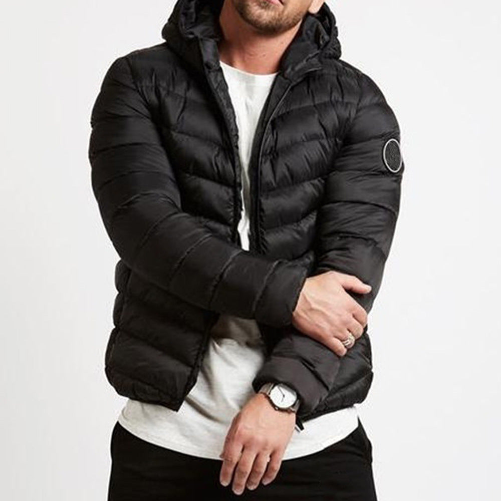 Dwayne | Men's Hooded Puffer Jacket - Image 2