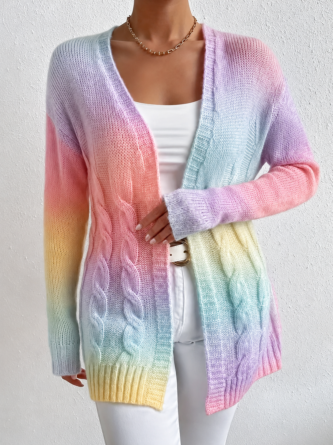 Ann | Women's Long Cardigan Sweater - Image 1