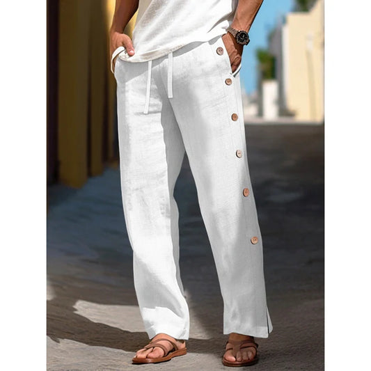 Lionel | Lightweight Stylish Linen Summer Pants for Men - Image 1