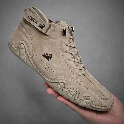Landon | Trendy Unisex Genuine Leather Barefoot Shoes for Men and Women - Image 6