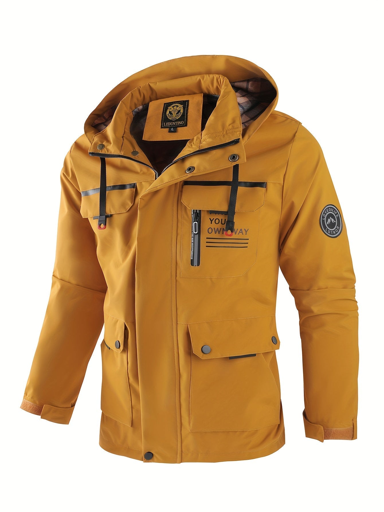 Dwight | Men's Hooded Utility Jacket - Image 8